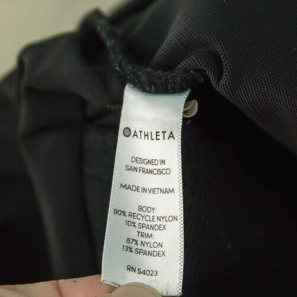 Athleta Size 2 Black Wander Stash Skinny Knit Ankle Length Stretch Active Pants - Picture 6 of 8
